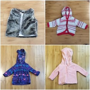 Infant bundle of four (4) jackets Sz 3mths